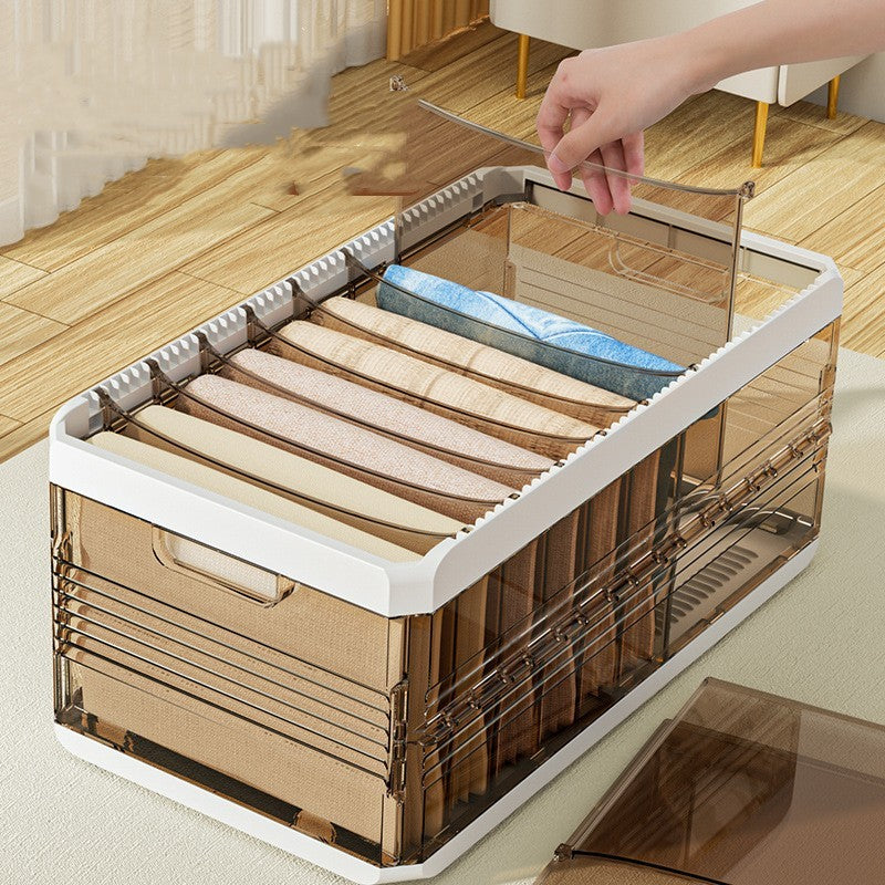 FileFolding Box,The Original, Perfect Fit, Sturdy Base, Drawer Organiser System, Set of 4